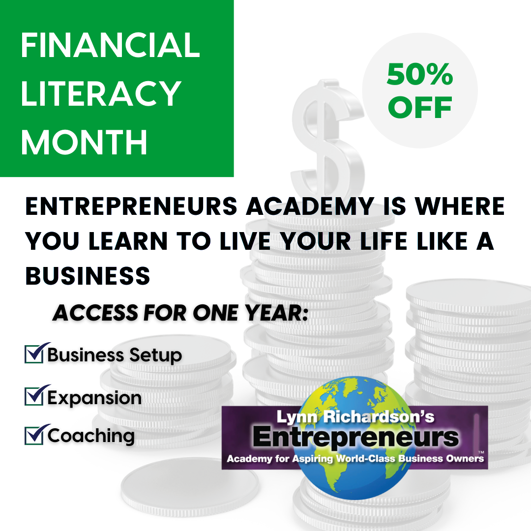 Discounted ANNUAL ENTREPRENEURS ACADEMY - 50% Off - only $399