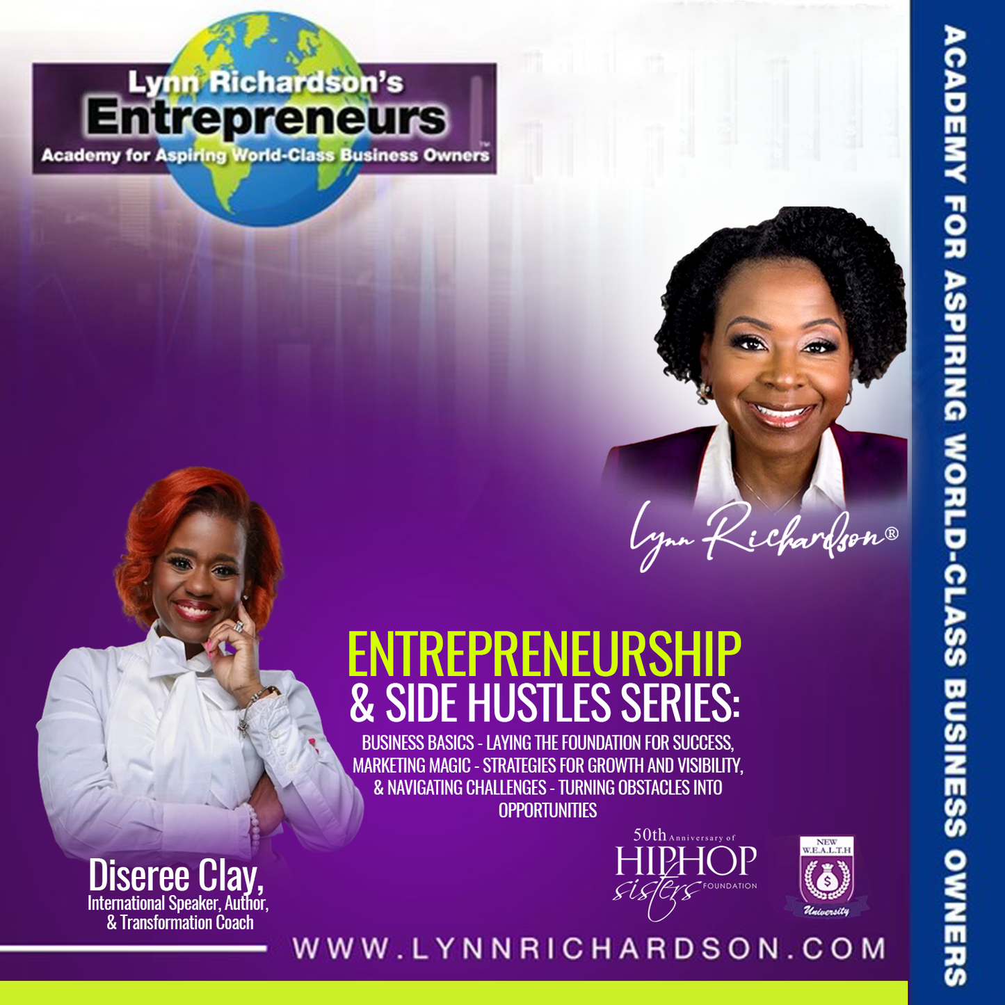 ENTREPRENEURSHIP & SIDE HUSTLES SERIES