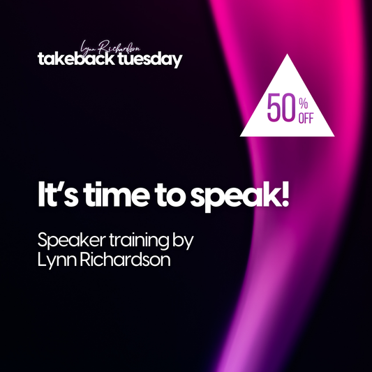 Lynn Richardson's Speaker Training