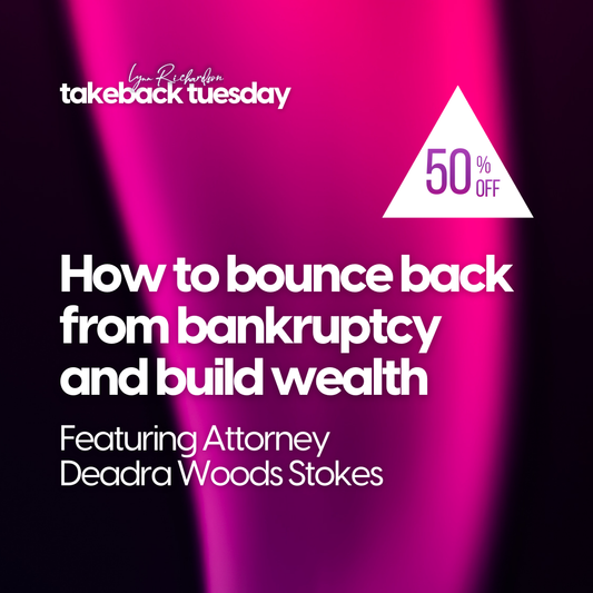 How to Bounce Back from Bankruptcy and Build Wealth
