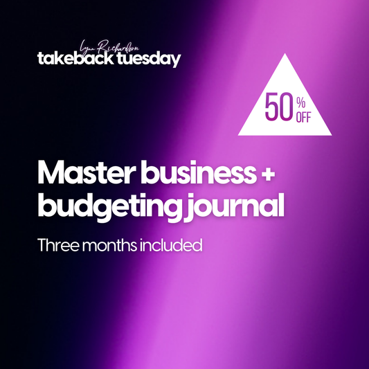 Budgeting Journal - Three Months Included